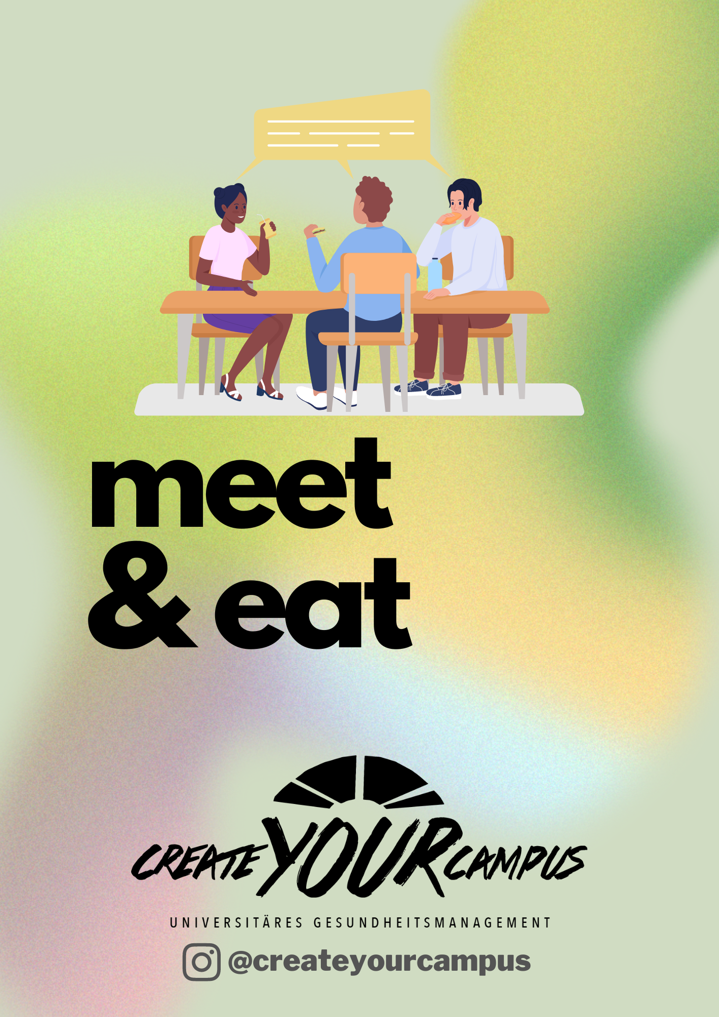 Meet and Eat Plakat